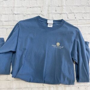 Simply Southern Blue Long Sleeve Dog Tshirt
